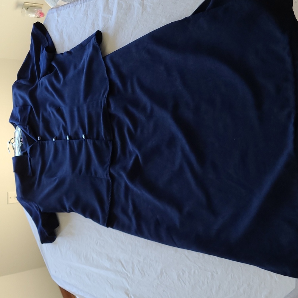 M.H.M. Navy Jacket Dress